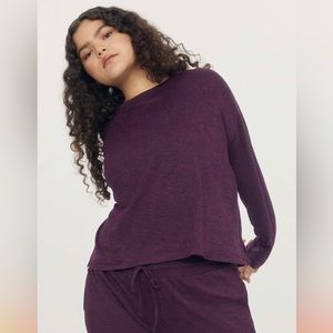 Girlfriend Collective ReSet long sleeve tee (size L)